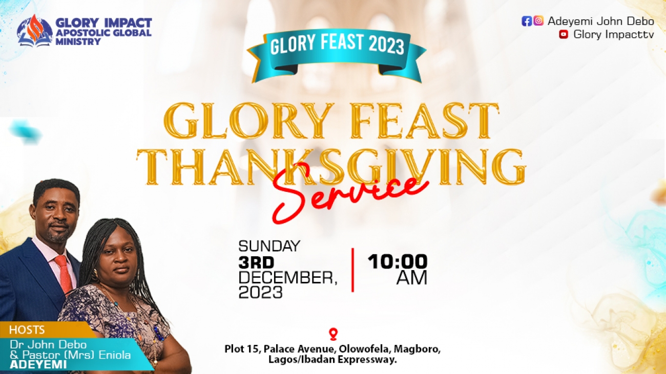 Glory feasting 23